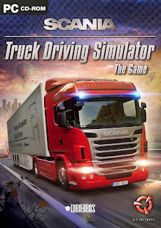 Scania Truck Driving Simulator pc dvd cover art