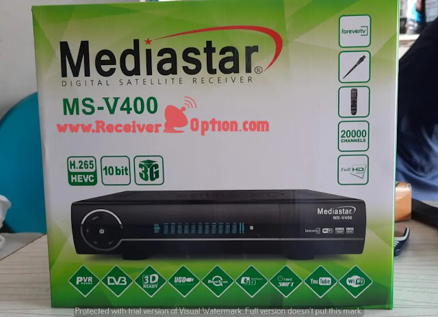 MEDIASTAR MS-V400 BLUE MENU NEW SOFTWARE V1.09.24396 NOVEMBER 08 2022