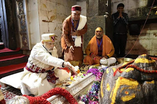 PM MODI IIN SHRI KEDARNATH 6TH TIME