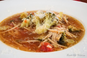 Zupa z brokułów - minestra di broccoli