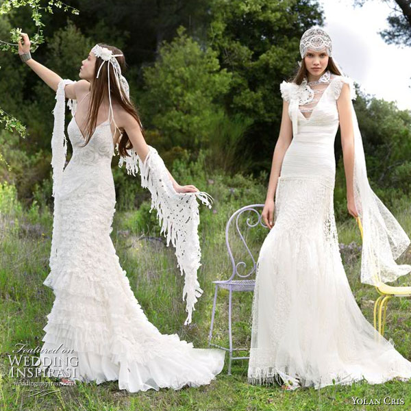 hippie wedding dresses