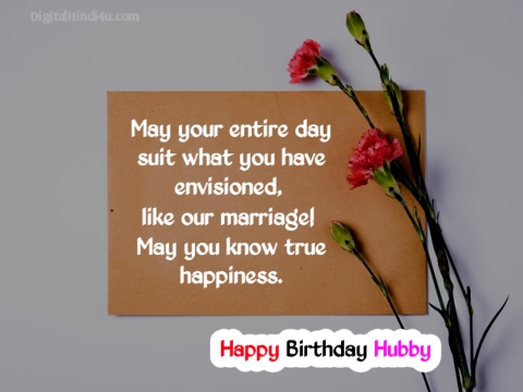birthday wishes for Husband