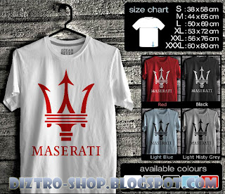 Kaos Maserati Logo 1