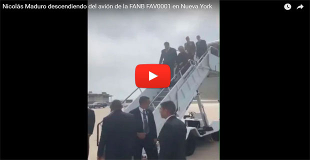 Maduro se llevó hasta su propia alfombra roja a Nueva York