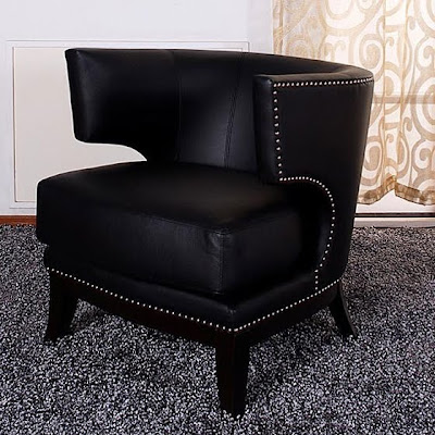 black leather accent chairs on Belle Maison  Hot Deals  Accent Chairs