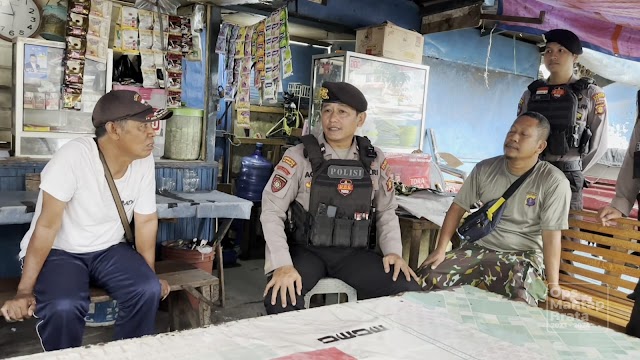 Jaga Kondusifitas Jelang Pemilu 2024, Polisi Laksanakan Patroli Dialogis di Terminal Damai Balikpapan