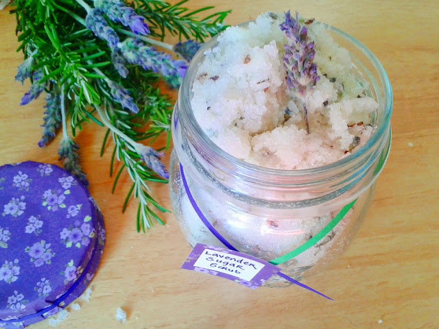 lavender sugar scrub