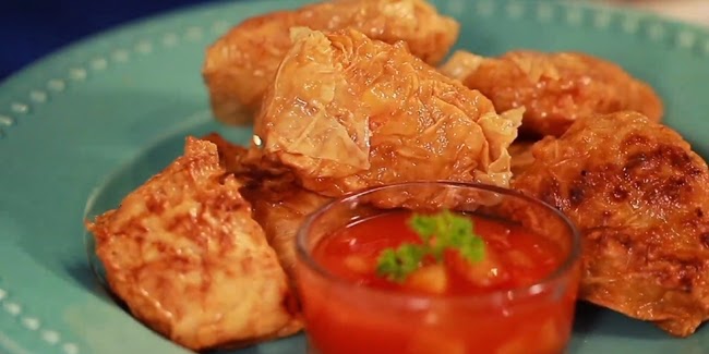 Resep Membuat Lumpia Kembang Tahu Isi Udang | Aneka Resep dan Cara Masak