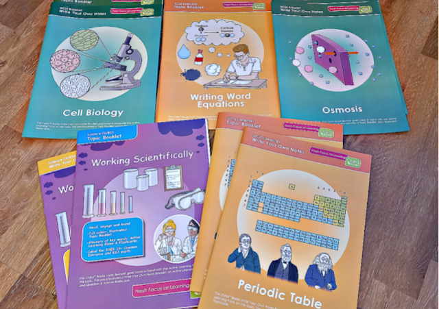 Curriculum based topic packs for GCSE's from Oaka Books.