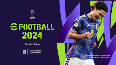 PES 2021 Menu eFootball 2024 AFC Asian Cup 2023 by PESNewupdate