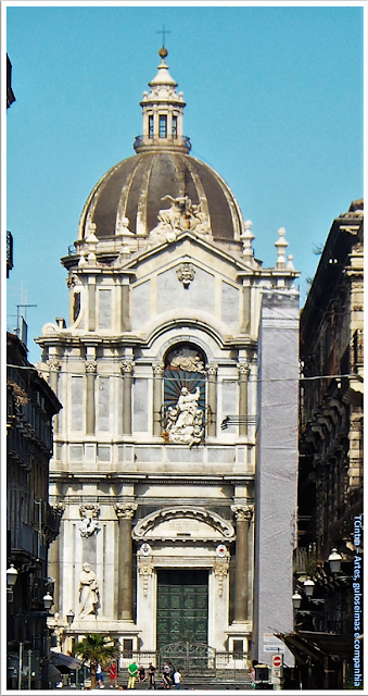 Sicília; barroco siciliano; Santa Ágata;