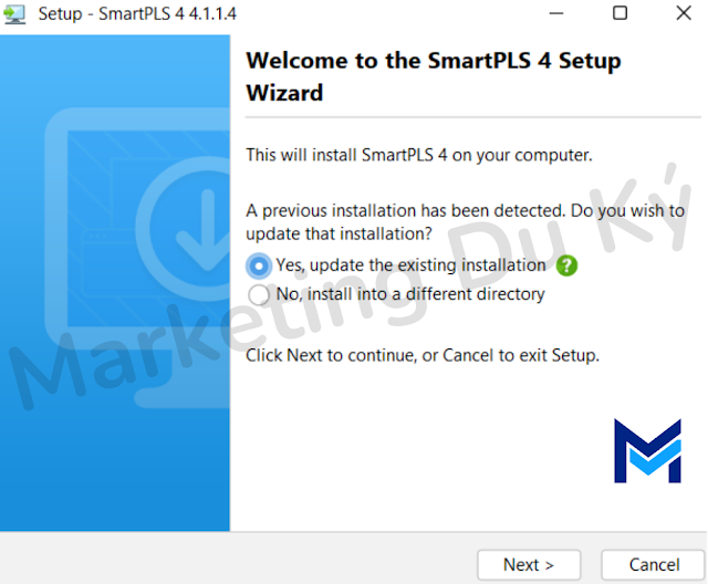Set up Smart PLS 4