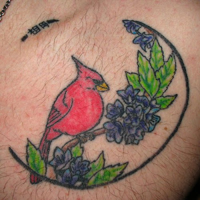 Cardinal Tattoo Design Picture Gallery - Cardinal Tattoo Ideas