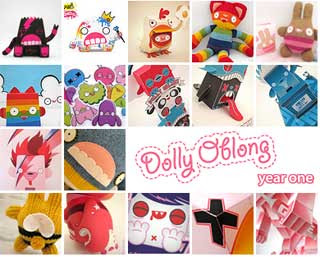 Dolly Oblong Paper Toy