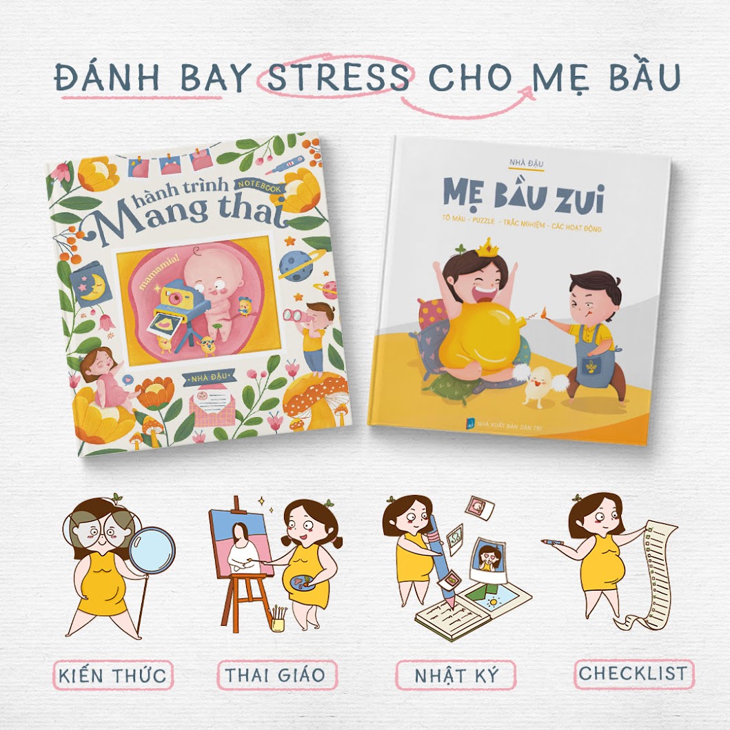 [A116] Book box sách thai giáo: Gợi ý Mẹ Bầu những cuốn sách nên đọc