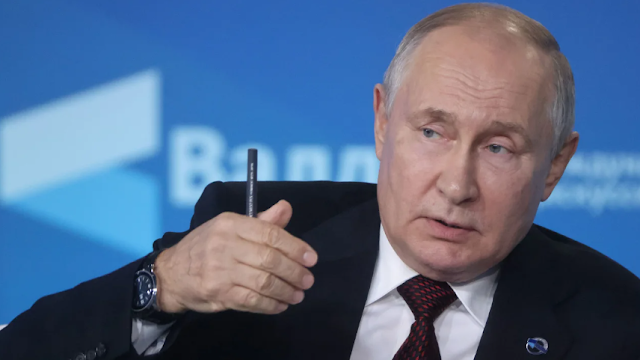 Putin banks on faltering help for Ukraine, in the midst of a test of skill and endurance