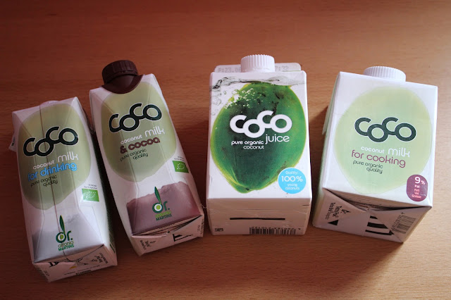 4 verschiedene Produkte von Coco