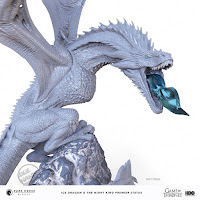 SDCC Dark Horse Direct Game of Thrones Ice Dragon and The Night King Statue 001