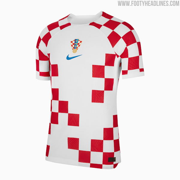 Croatia Soccer Jersey Mens Adult Home/Away World Cup Short Sleeve 