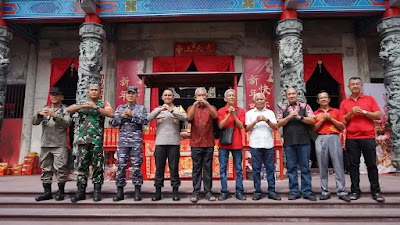 ”Gong Xi Fa Cai", Bupati Asahan Beserta Forkopimda Kunjungi Vihara