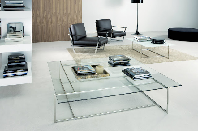inspiring contemporary glass coffee tables with square cute legs