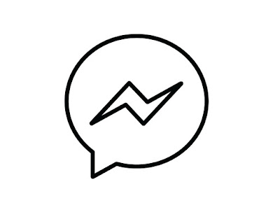 Facebook messenger icon svg 500901-Facebook messenger icon svg