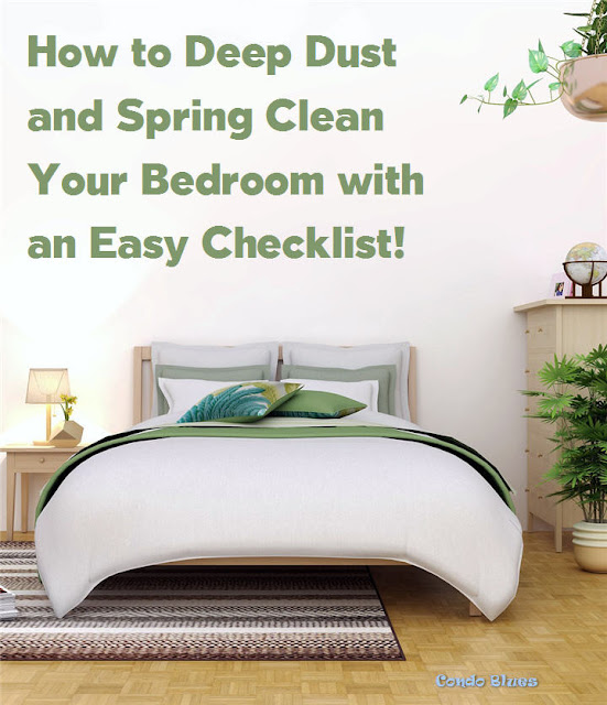 My Bedroom Deep Spring Cleaning Checklist for Dust Allergies