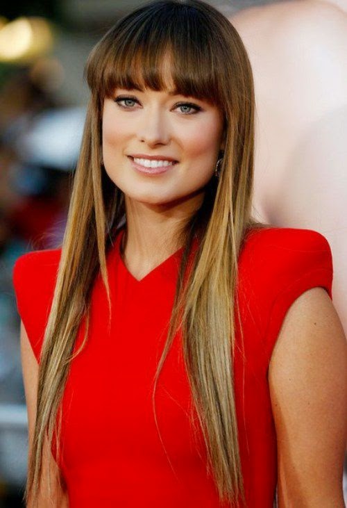 Gorgeous Long Hairstyles with Fringe 2015 for Women