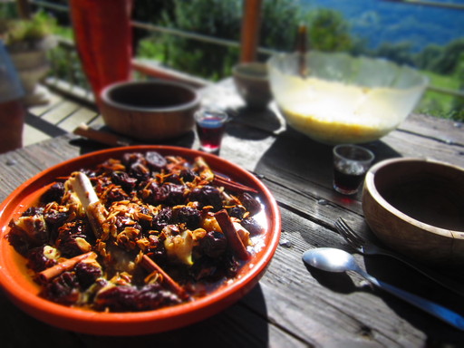 Tajine d'agneau aux pruneaux