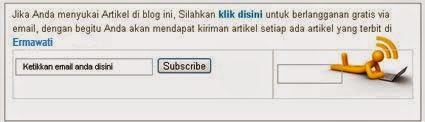 Membuat Widget FeedBurner di Bawah Postingan Blog