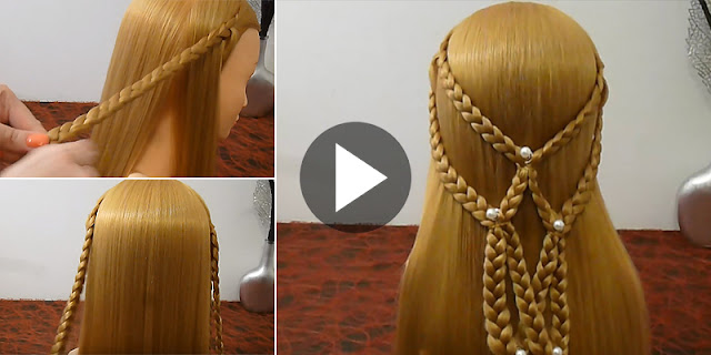 Learn - How To Create Simple And Easy Braid Hairstyle, See Full Tutorial