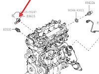 Harga Dan Fisik : Sensor Knock Control Daihatsu Xenia / Toyota Avanza | 89615-BZ040-001 