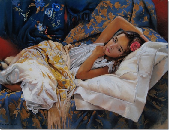 La pequeña Angela-German-Aracil-Enkaustikos