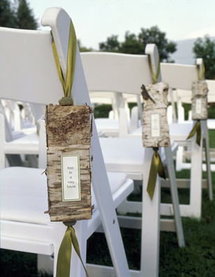 Two very different very beautiful wedding program ideas