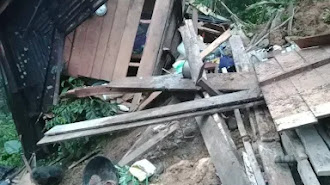 Longsor di Toraja Utara, Tiga Rumah Rusak Parah Tertimpa Material 