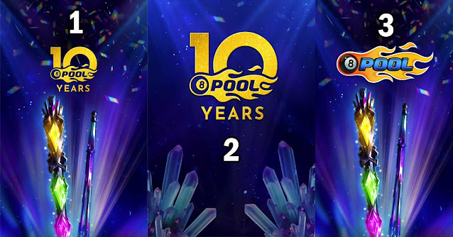 Wallpapers 10 Years of 8 Ball Pool