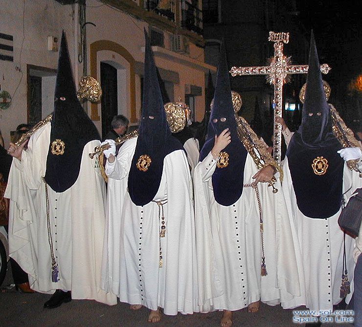 la semana santa en sevilla. la semana santa en sevilla. de