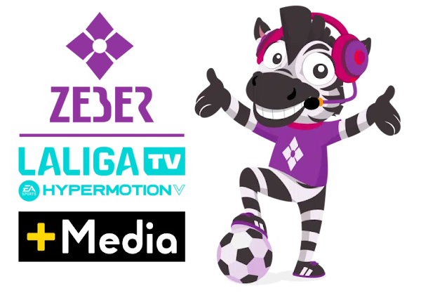 Zeber ofrece LaLiga Hypermotion por solamente 8 euros al mes