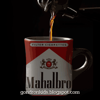 DP BBM Saatnya Minum Kopi  Kumpulan Animasi DP BBM Bergerak