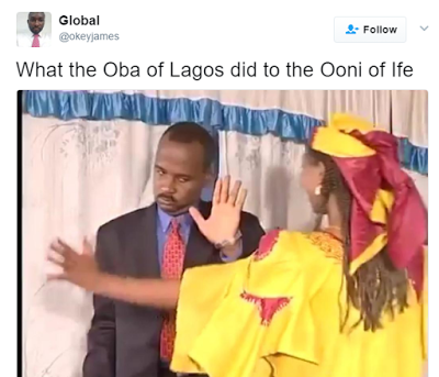 Ooni of Ife VS Oba of Lagos: Twitter Not Smiling At all