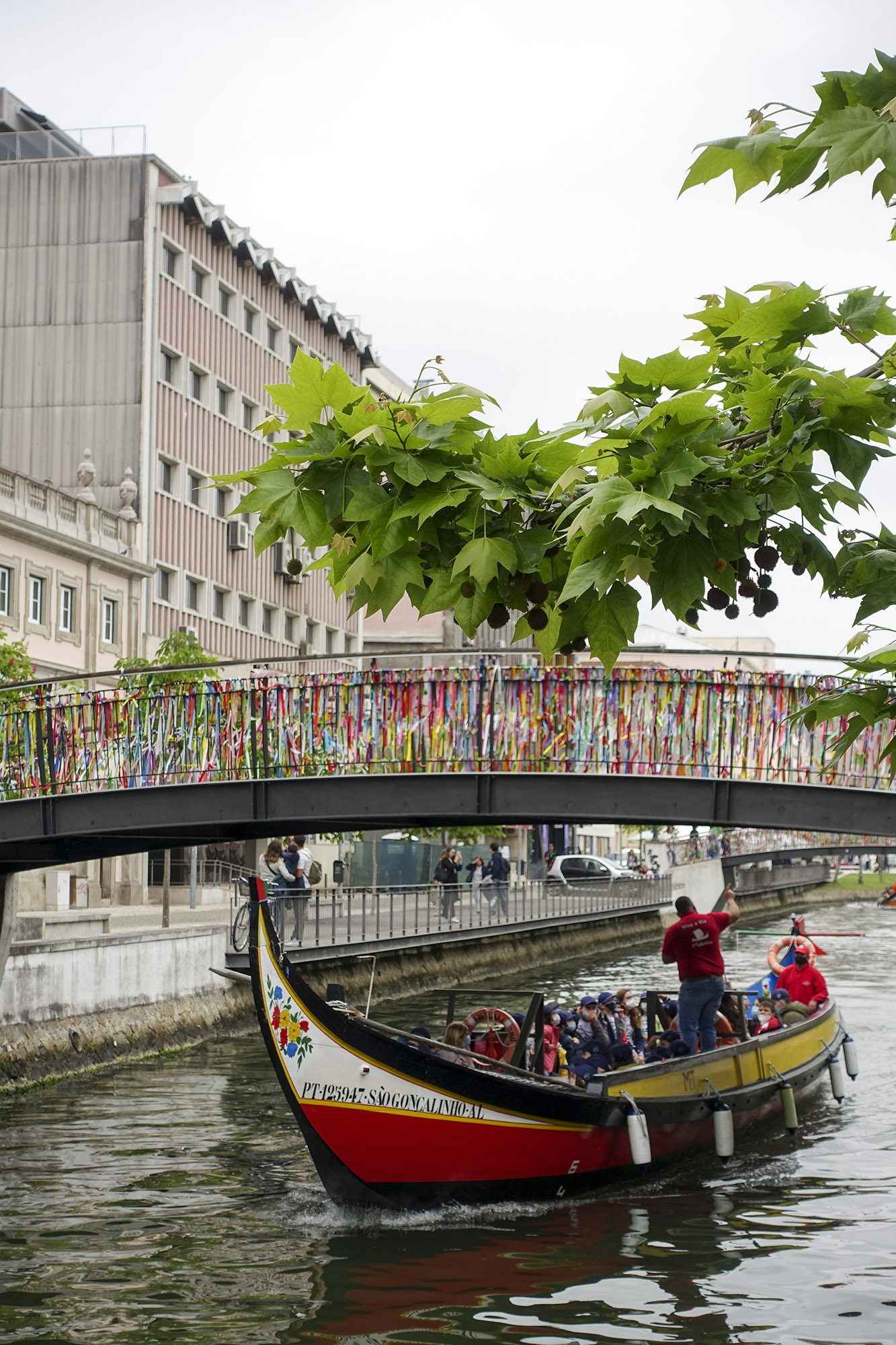 aveiro bridge ribbon love canal ria