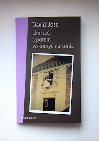 Recenzje #73 - "Umrzeć, a potem wskoczyć na konia"  - okładka książki pt. Umrzeć, a potem wskoczyć na konia" - Francuski przy kawie