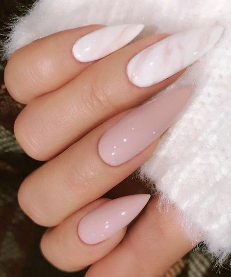 Marble Nails Are Always A Hit