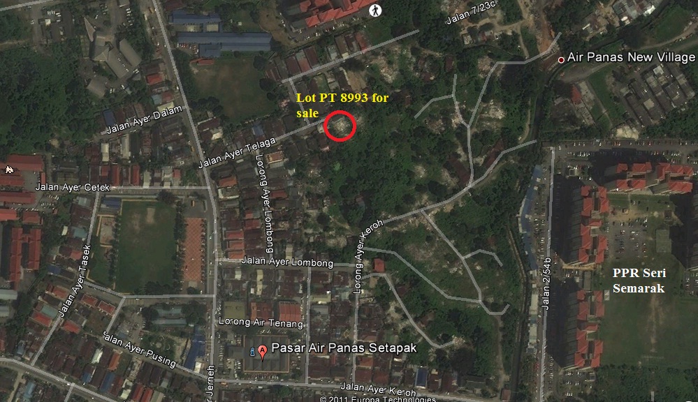 ZAM HARTANAH PROPERTY 2U: Bungalow lot Air Panas, Setapak ...