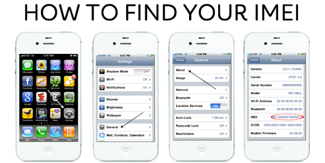 cara cek IMEI di iPhone