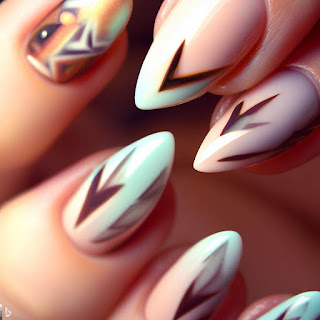 arrowhead nail art designs