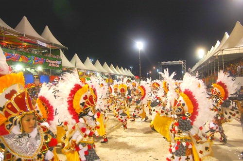 Abertura oficial da passarela do samba