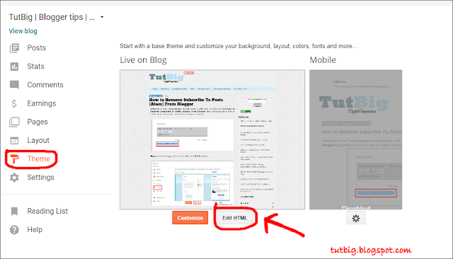 Welcome to the Tutbig Blogger tutorial today I volition demo you lot how to  How to Remove Template Name From Blogger