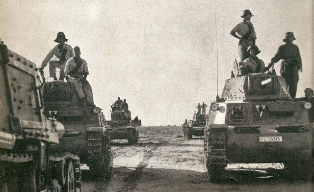 30 January 1941 worldwartwo.filminspector.com Italian M13/40 tanks Derna Banini Group