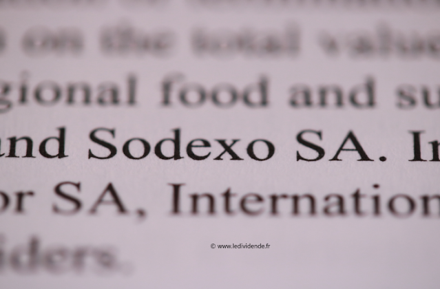 action Sodexo dividende 2023